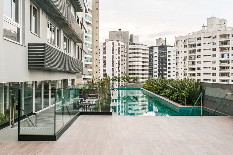 Piscina | Foodhall | 450m do Shopping #CA03