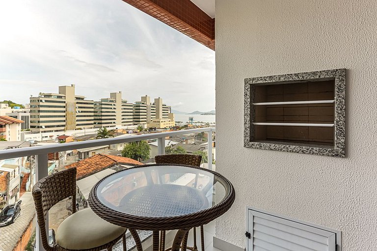 Vista Parcial MAR | Churrasqueira | Piscina #CA09