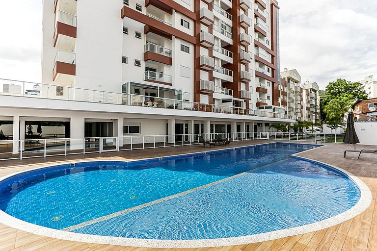 Vista Parcial MAR | Churrasqueira | Piscina #CA09