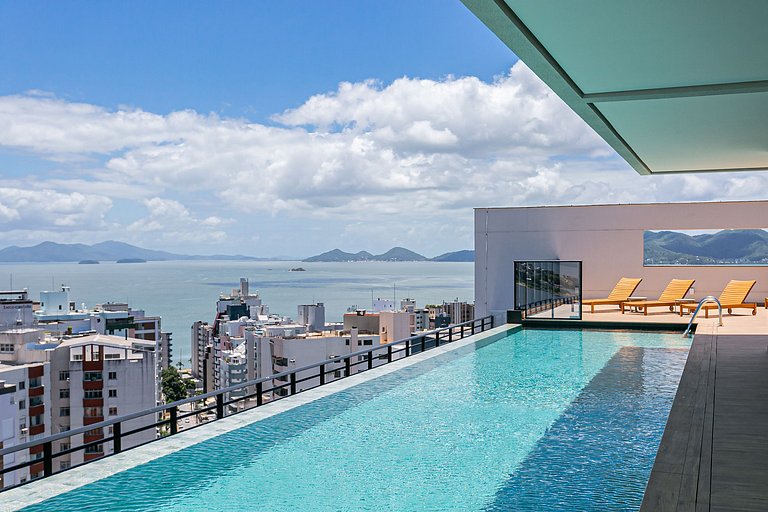 Pool with Sea View | WI-FI 200MB | Foodhall #TT3