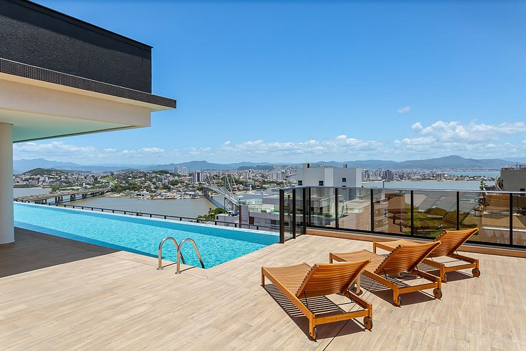 Pool with Sea View | WI-FI 200MB | Foodhall #TT5