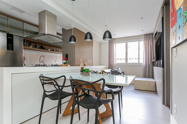 200m from Beiramar Shopping | WI-FI 100mb #CA43