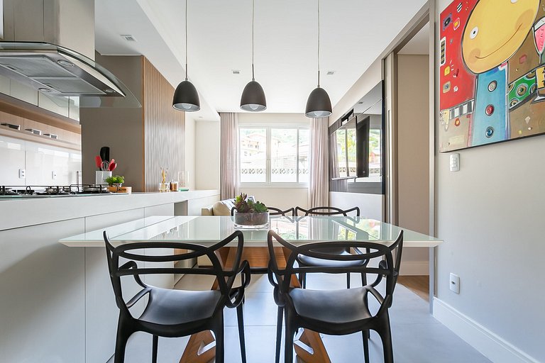 200m from Beiramar Shopping | WI-FI 100mb #CA43