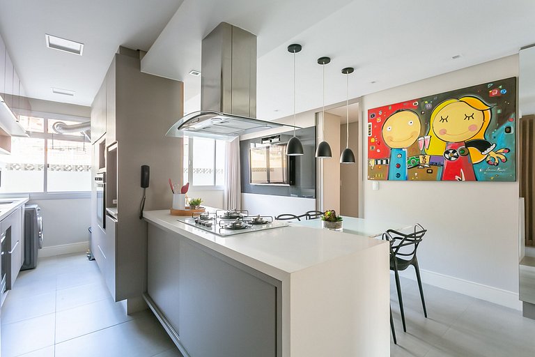 200m from Beiramar Shopping | WI-FI 100mb #CA43