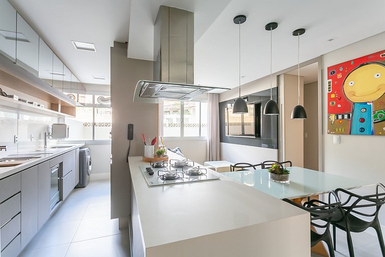 200m from Beiramar Shopping | WI-FI 100mb #CA43