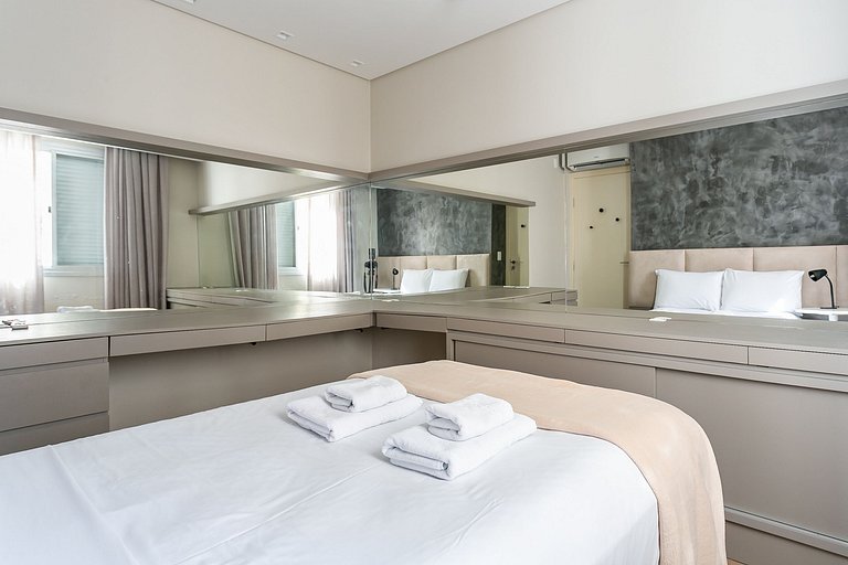 200m from Beiramar Shopping | WI-FI 100mb #CA43