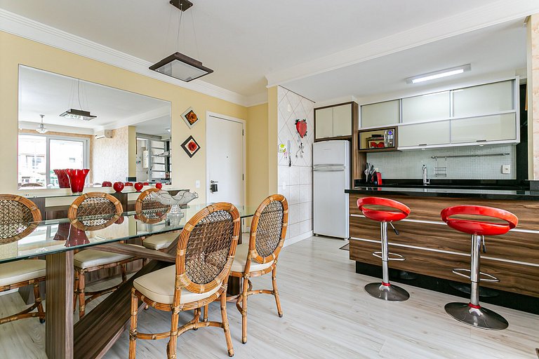 WI-FI 200MB | 250m da Praia de Canas #CANA07D