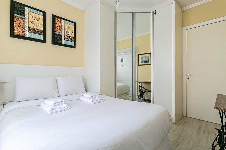 WI-FI 200MB | 250m da Praia de Canas #CANA07D