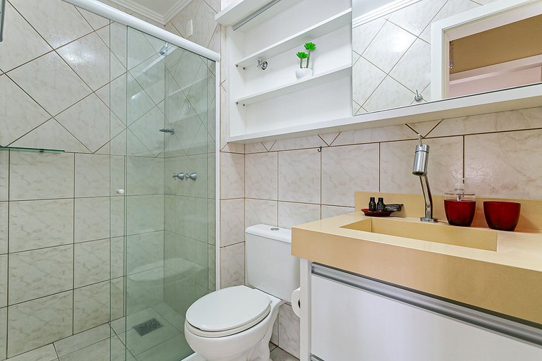 WI-FI 200MB | 250m da Praia de Canas #CANA07D