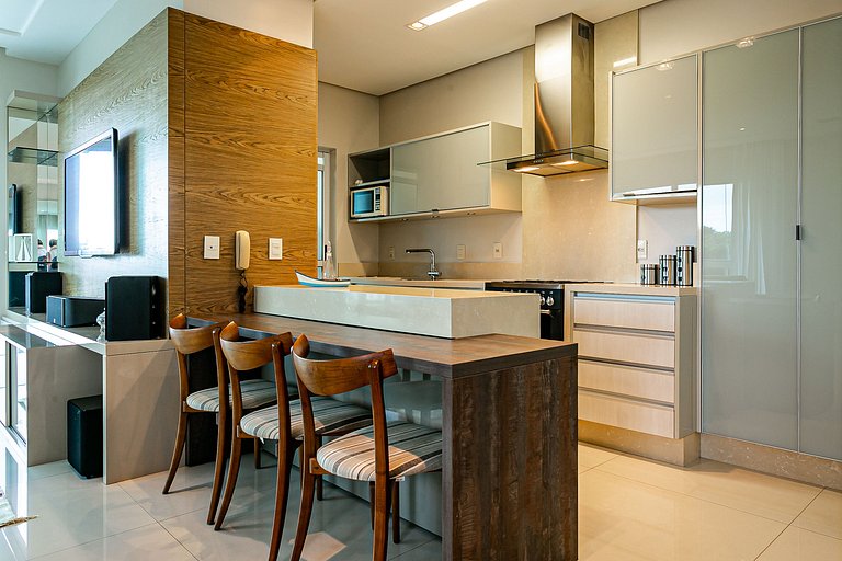 Sea View | Large Balcony with BBQ Grill #CSA01D