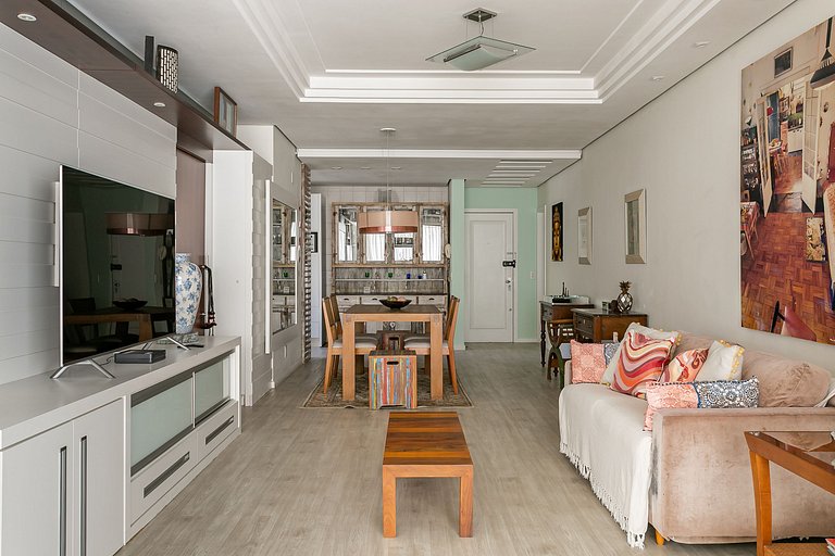 Apartment 500m from P12 in Jurerê #JA25D