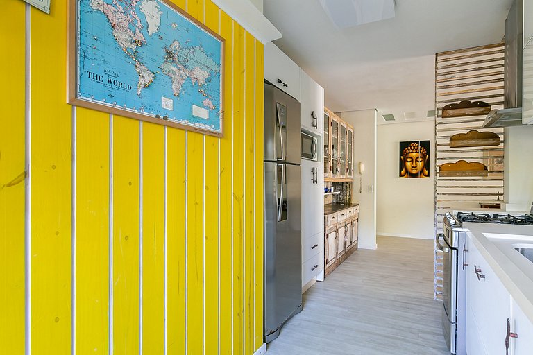 Apartment 500m from P12 in Jurerê #JA25D