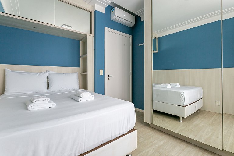 Apartment 500m from P12 in Jurerê #JA25D