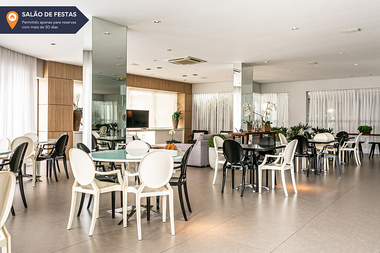 350m from Jurerê Beach | Swimming Pool #JA36