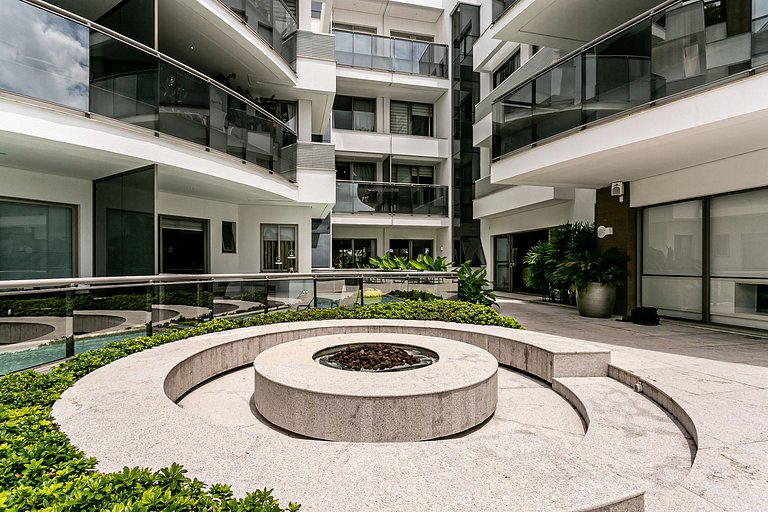 350m from Jurerê Beach | Swimming Pool #JA36