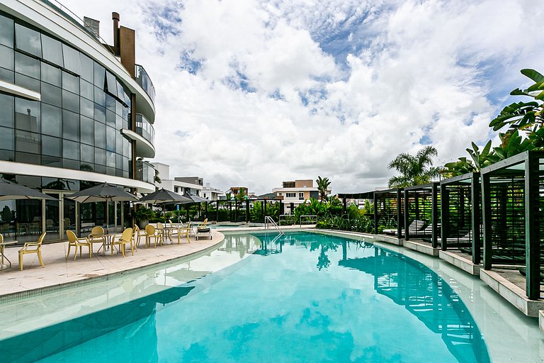 350m da Praia | Piscina | Academia #JA36