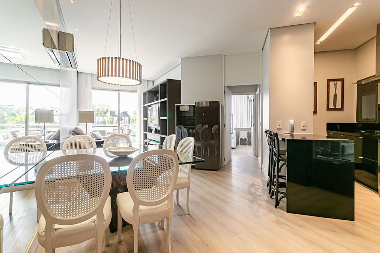 350m from Jurerê Beach | Swimming Pool #JA36