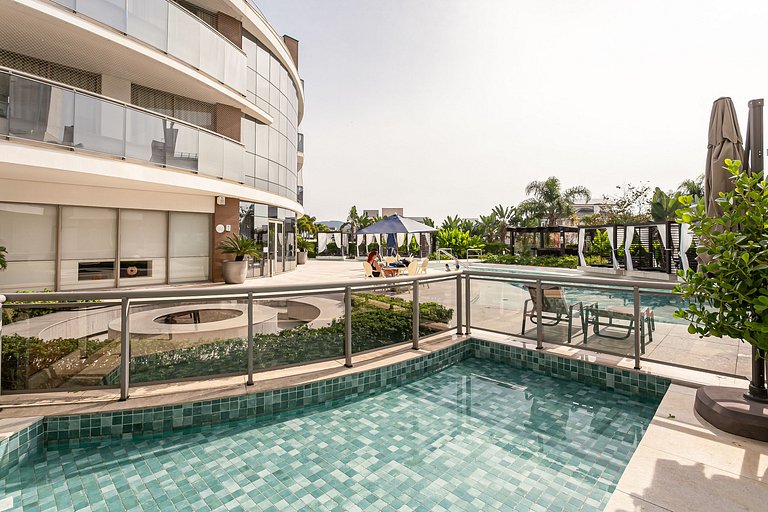 350m from Jurerê Beach | Swimming Pool #JA36