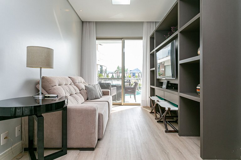 350m from Jurerê Beach | Swimming Pool #JA36