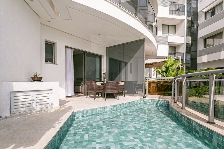 350m da Praia | Piscina | Academia #JA36