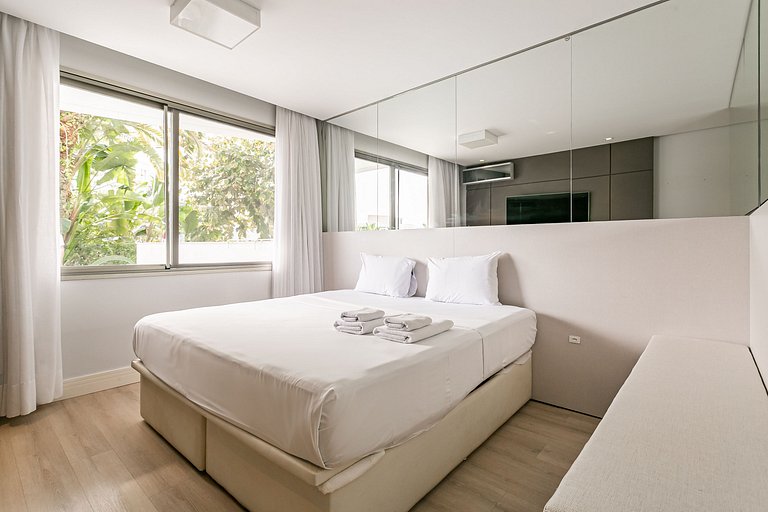 350m from Jurerê Beach | Swimming Pool #JA36