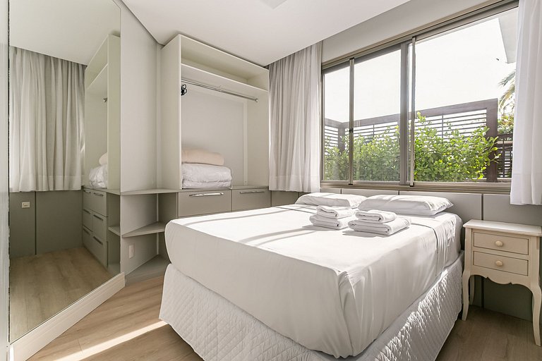 350m from Jurerê Beach | Swimming Pool #JA36