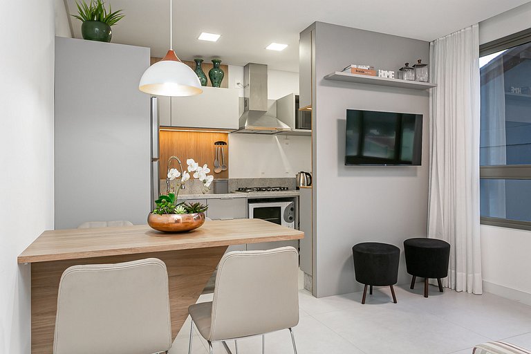 Rooftop Pool | 500m from Jurerê Beach #JA38