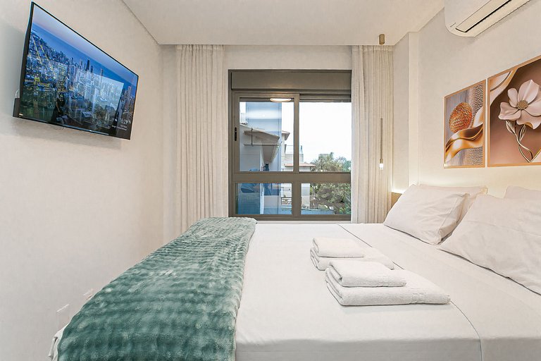 Rooftop Pool | 500m from Jurerê Beach #JA38