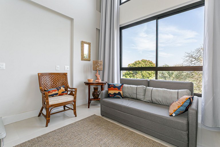 Vista Parcial do Mar | Piscina | WIFI 400mb #SAL08