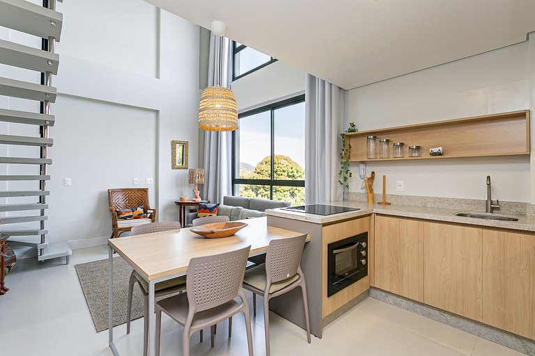 Vista Parcial do Mar | Piscina | WIFI 400mb #SAL08