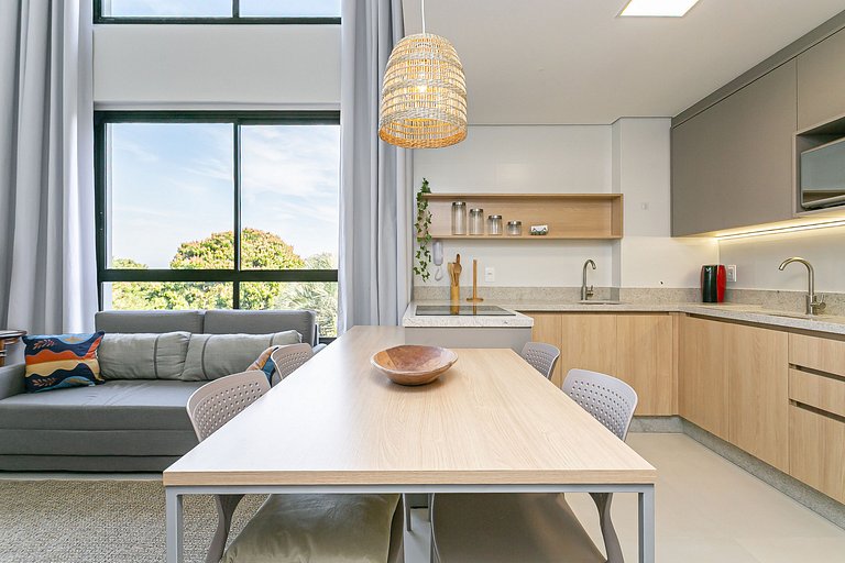 Vista Parcial do Mar | Piscina | WIFI 400mb #SAL08