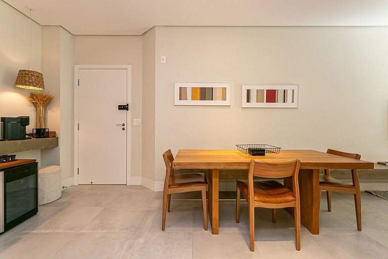 250m from Jurerê Beach | WI-FI 300mb #JA40