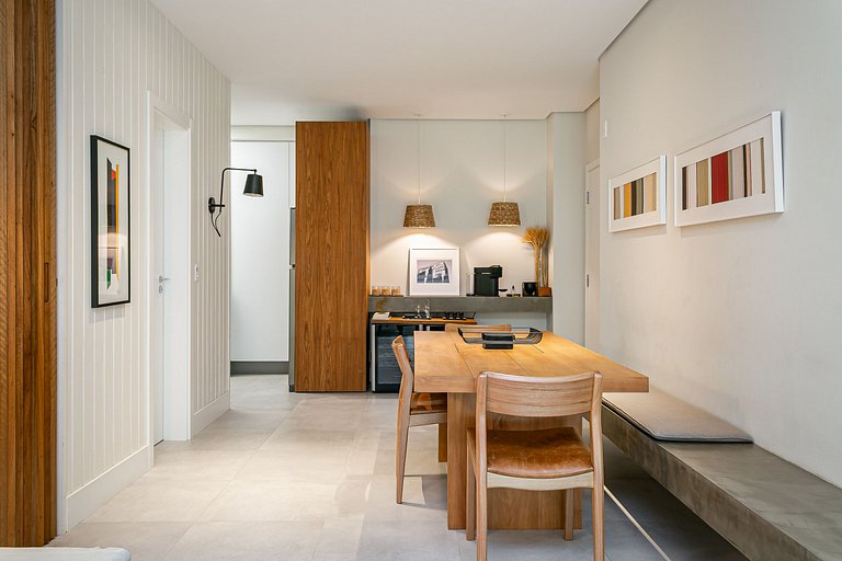 250m from Jurerê Beach | WI-FI 300mb #JA40