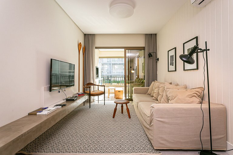 250m da Praia de Jurerê | WI-FI 300MB #JA40