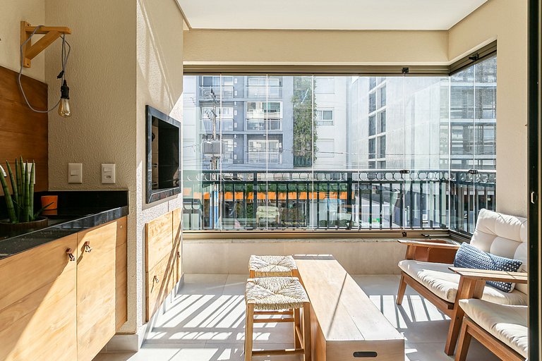 250m from Jurerê Beach | WI-FI 300mb #JA40