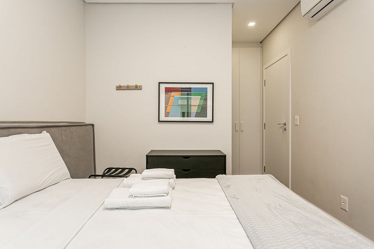 250m from Jurerê Beach | WI-FI 300mb #JA40