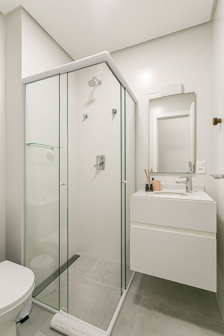 250m from Jurerê Beach | WI-FI 300mb #JA40