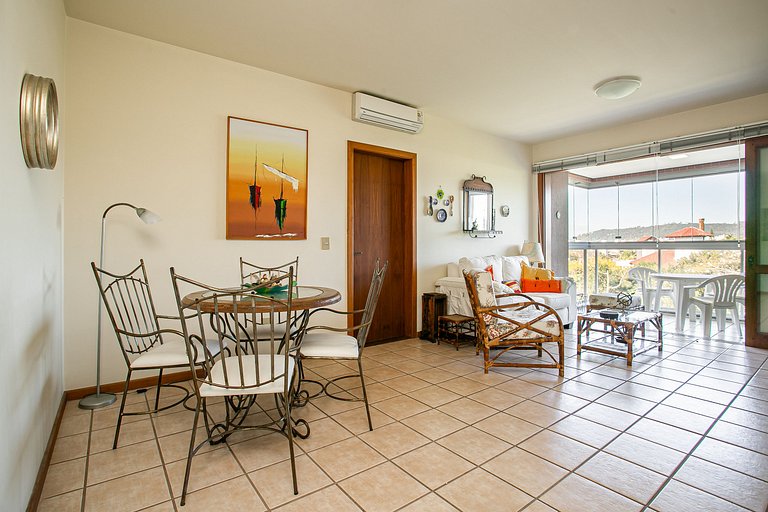 400m da Praia de Jurerê | Smart TV 50" #JA39