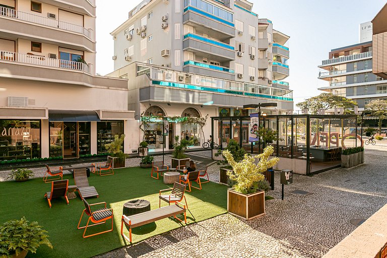 400m da Praia de Jurerê | Smart TV 50" #JA39