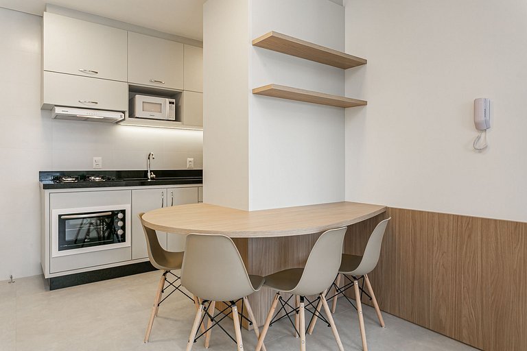 Studio moderno | 500m UFSC | Gastronomia #CARV05