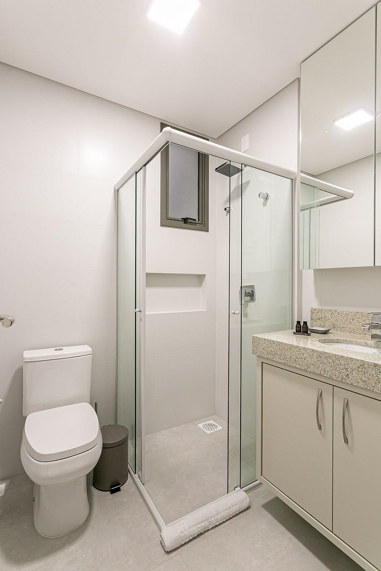 Modern Studio 500m from UFSC | 42" TV #CARV05