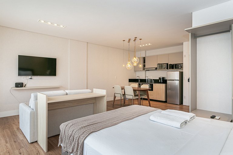 Studio Moderno | 600MB | Piscina e Academia #SG01