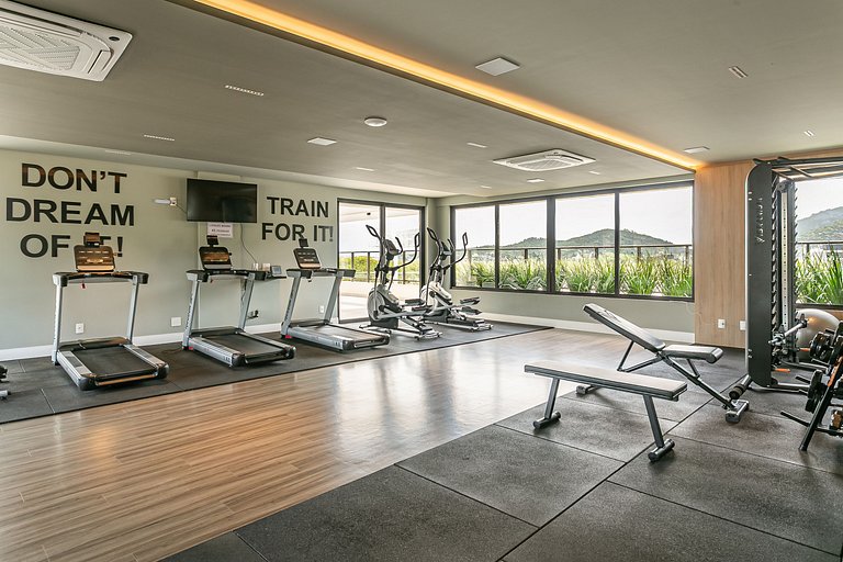 Studio Moderno | 600MB | Piscina e Academia #SG01