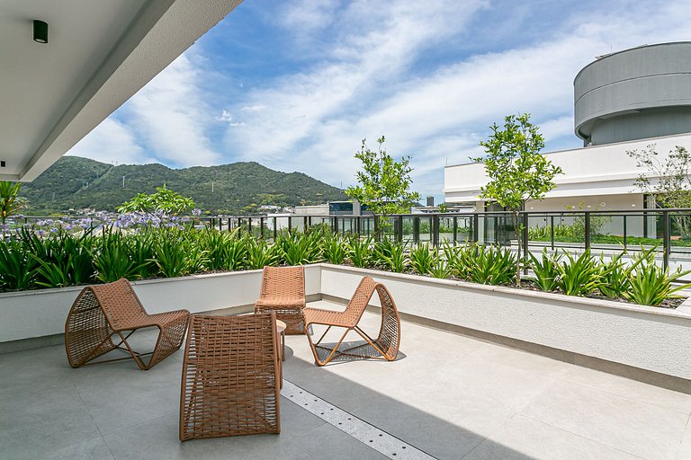 Studio Moderno | 600MB | Piscina e Academia #SG01