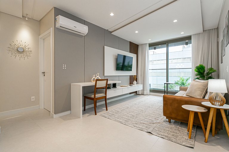 Piscina no Terraço | Jurerê | WI-FI 300MB JA37#