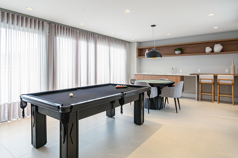 Piscina | Academia | 700m da praia JA37#