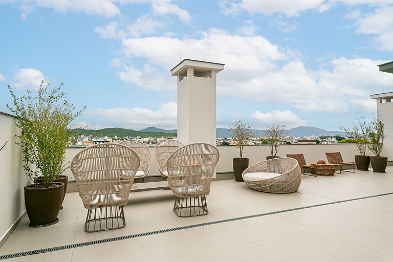 Rooftop Pool | Jurerê | 300 MB Wi-Fi JA37#