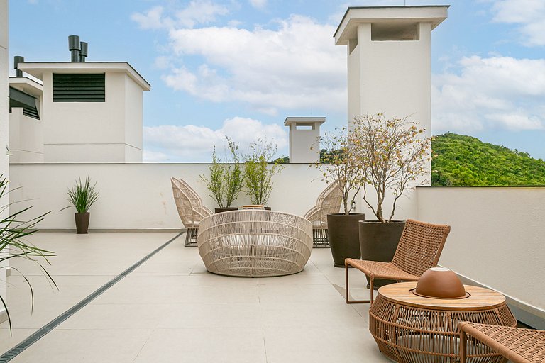 Rooftop Pool | Jurerê | 300 MB Wi-Fi JA37#