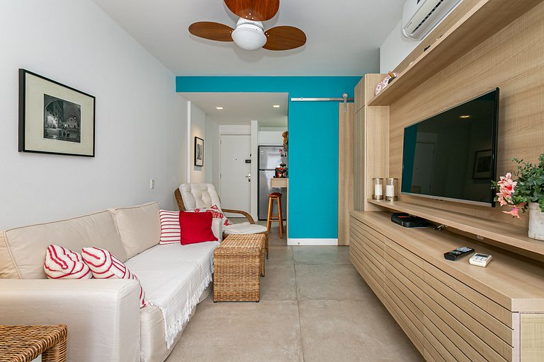 500m da praia de Jurerê | WI-FI 300MB #JA41