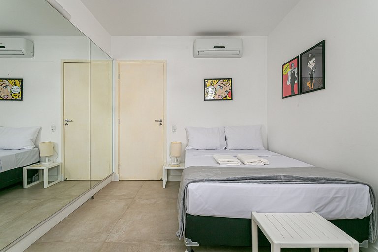 500m from Jurerê Beach | 300MB WI-FI #JA41